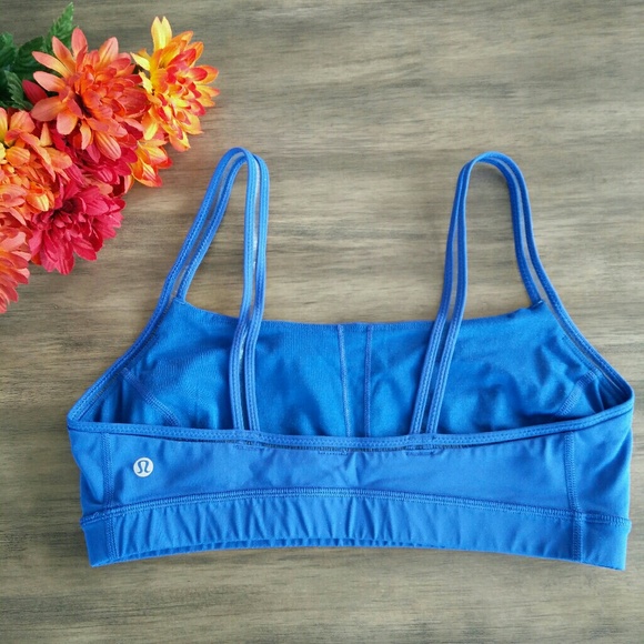 lululemon athletica Other - [Lululemon] straight up sports bra blue size 12